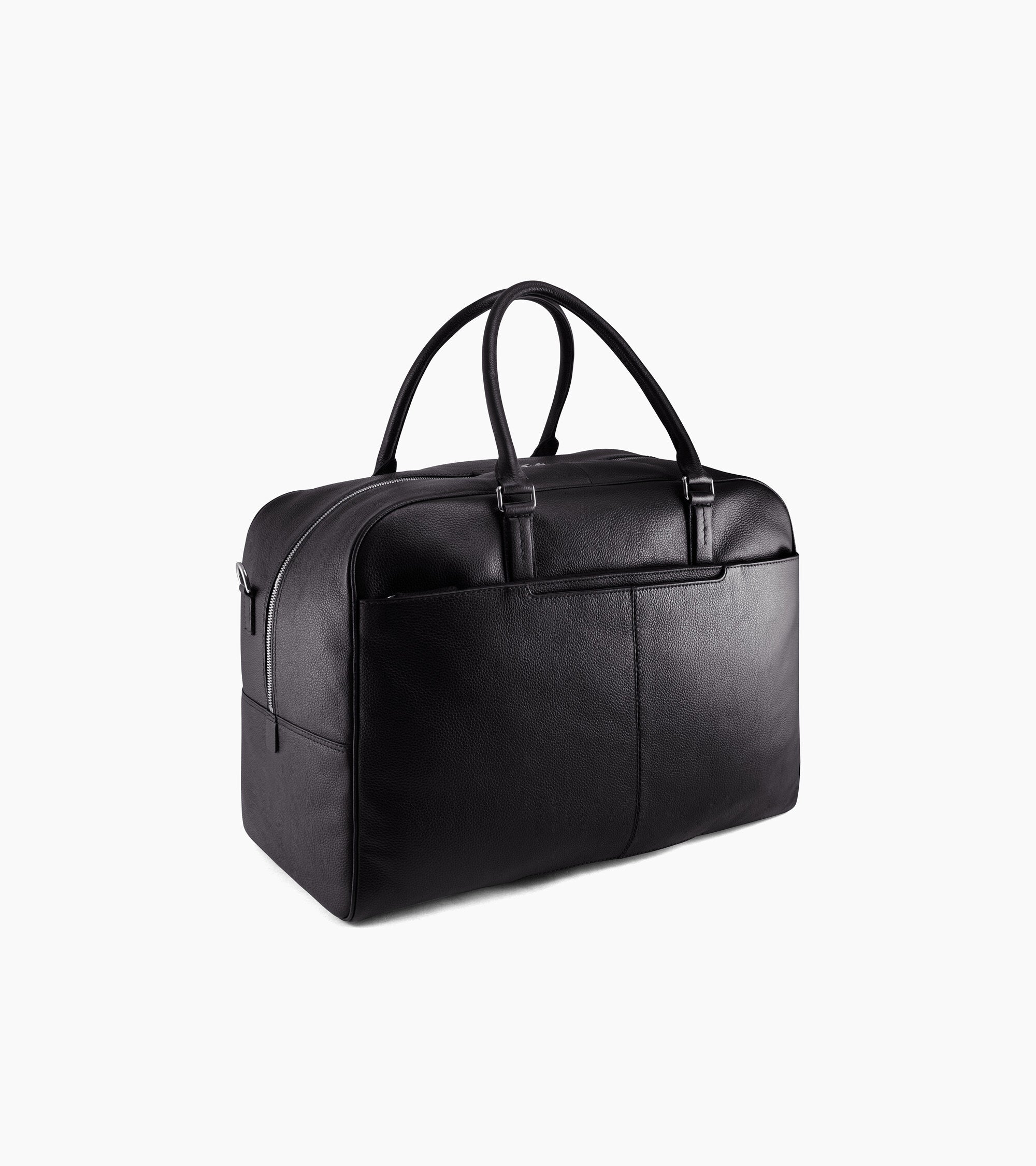 48-h-Reisetasche Charles aus genarbtem Leder