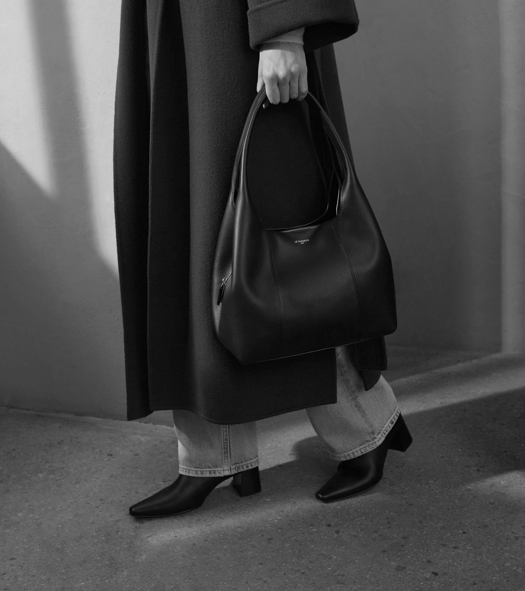 Bolso pequeño Juliette de piel texturizada