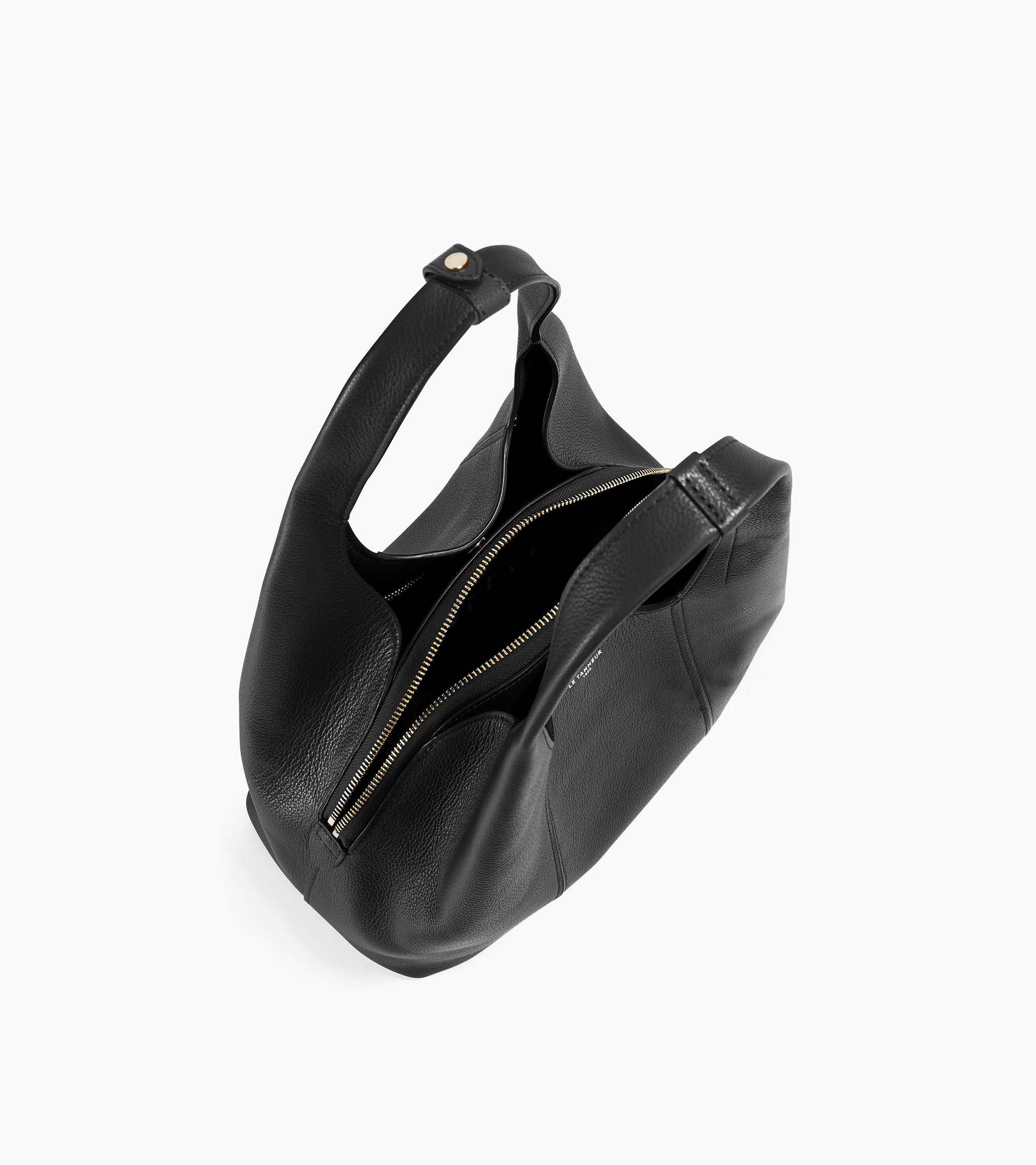 Bolso mediano Juliette de piel texturizada para llevar del hombro