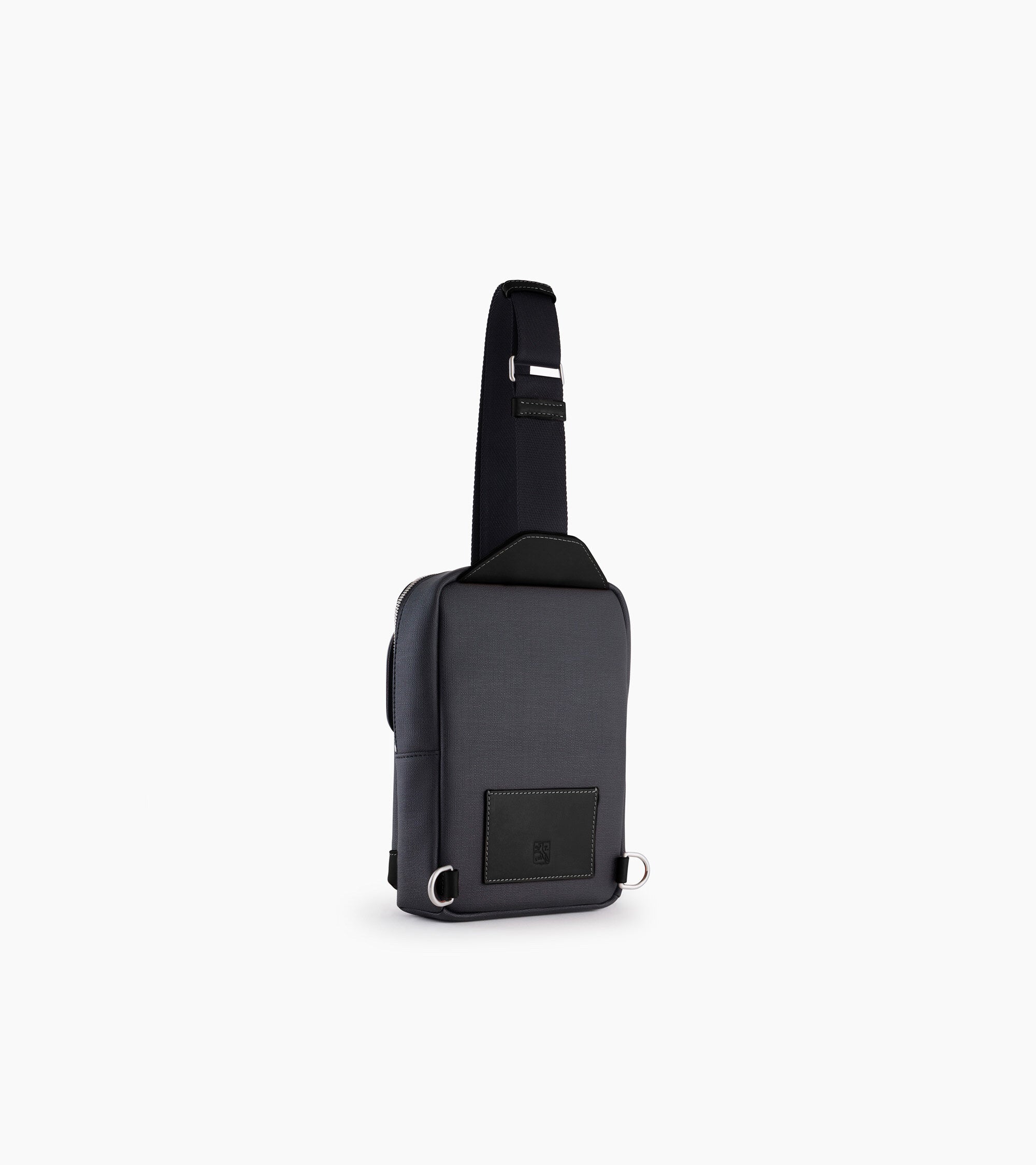 Slingtasche Maurice aus beschichtetem Canvas Schwarz