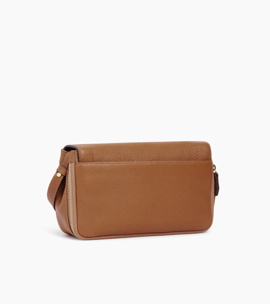 Petit sac bandoulière Aurore en cuir grainé