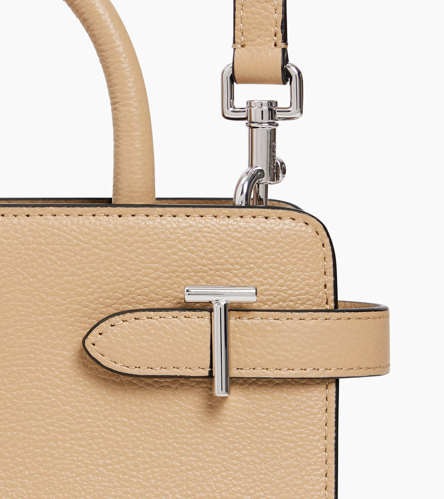 Emilie small handbag in grained leather