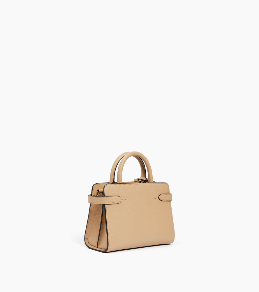 Emilie small handbag in grained leather