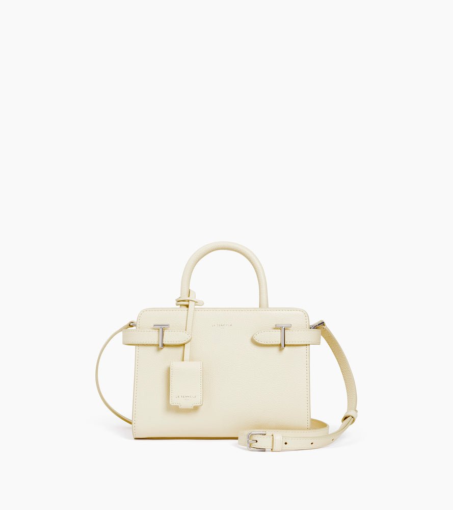 Emilie small handbag in grained leather