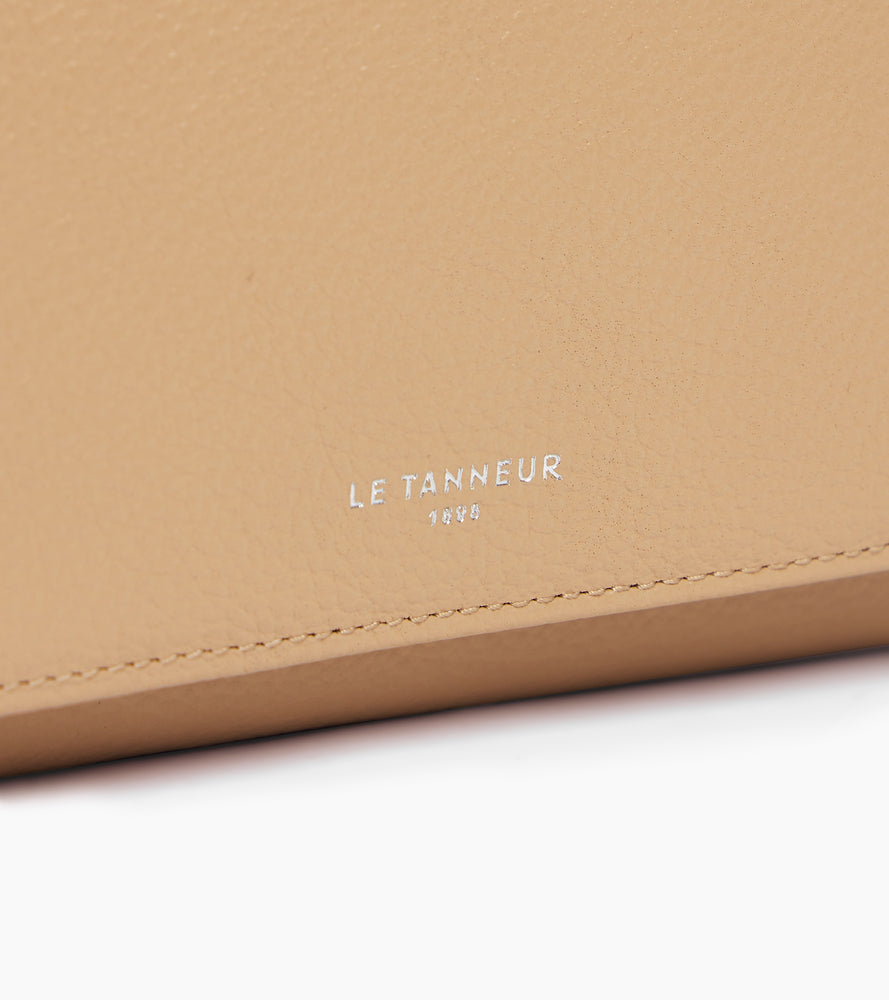 Emilie wallet in grained leather