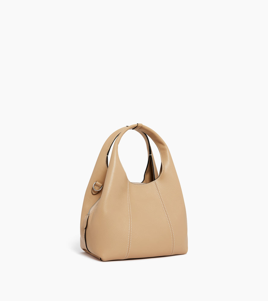 Juliette small handbag in grained leather