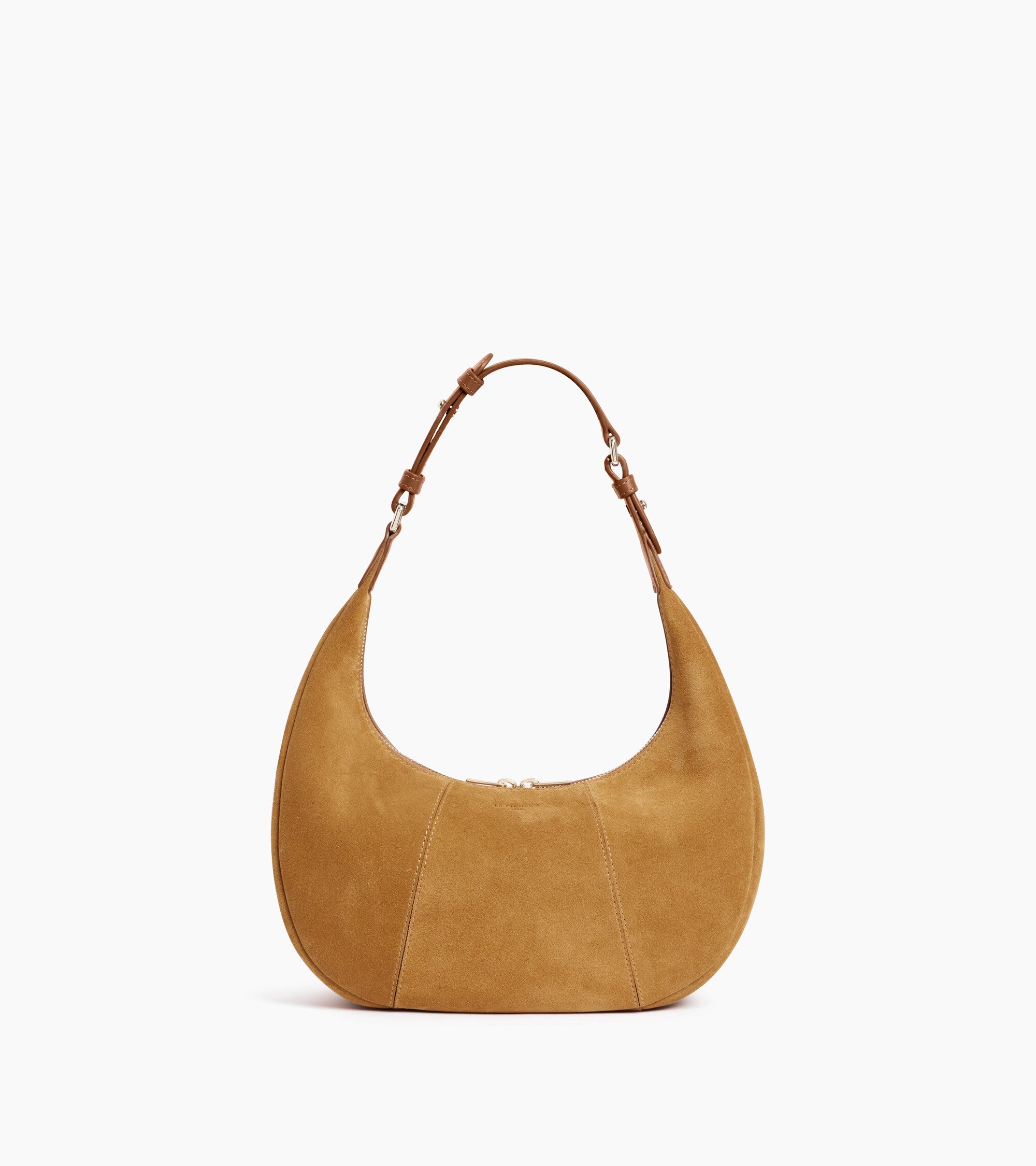 Juliette small hobo bag in suede split leather
