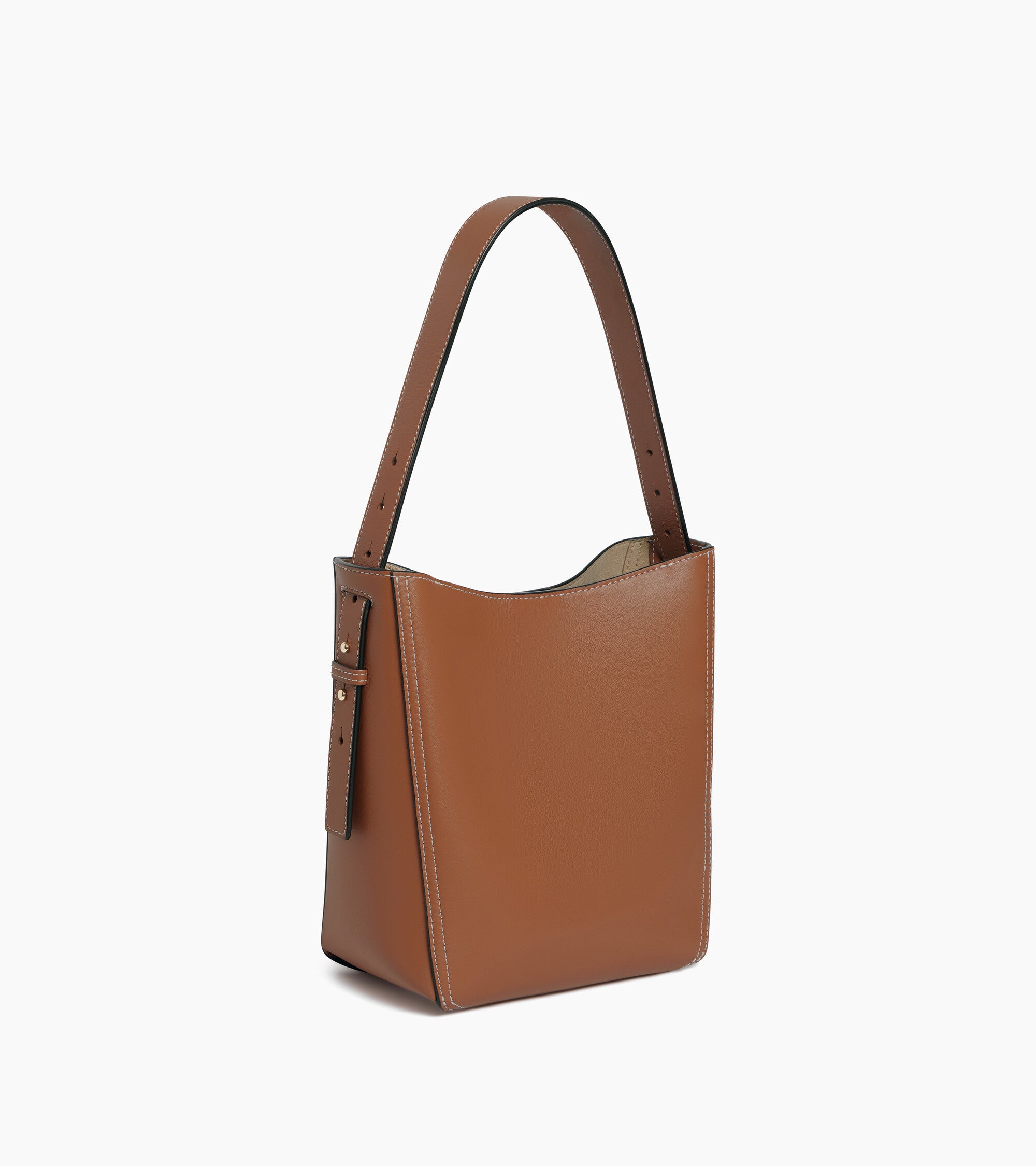 Bolso hobo pequeño modelo Céleste de piel lisa