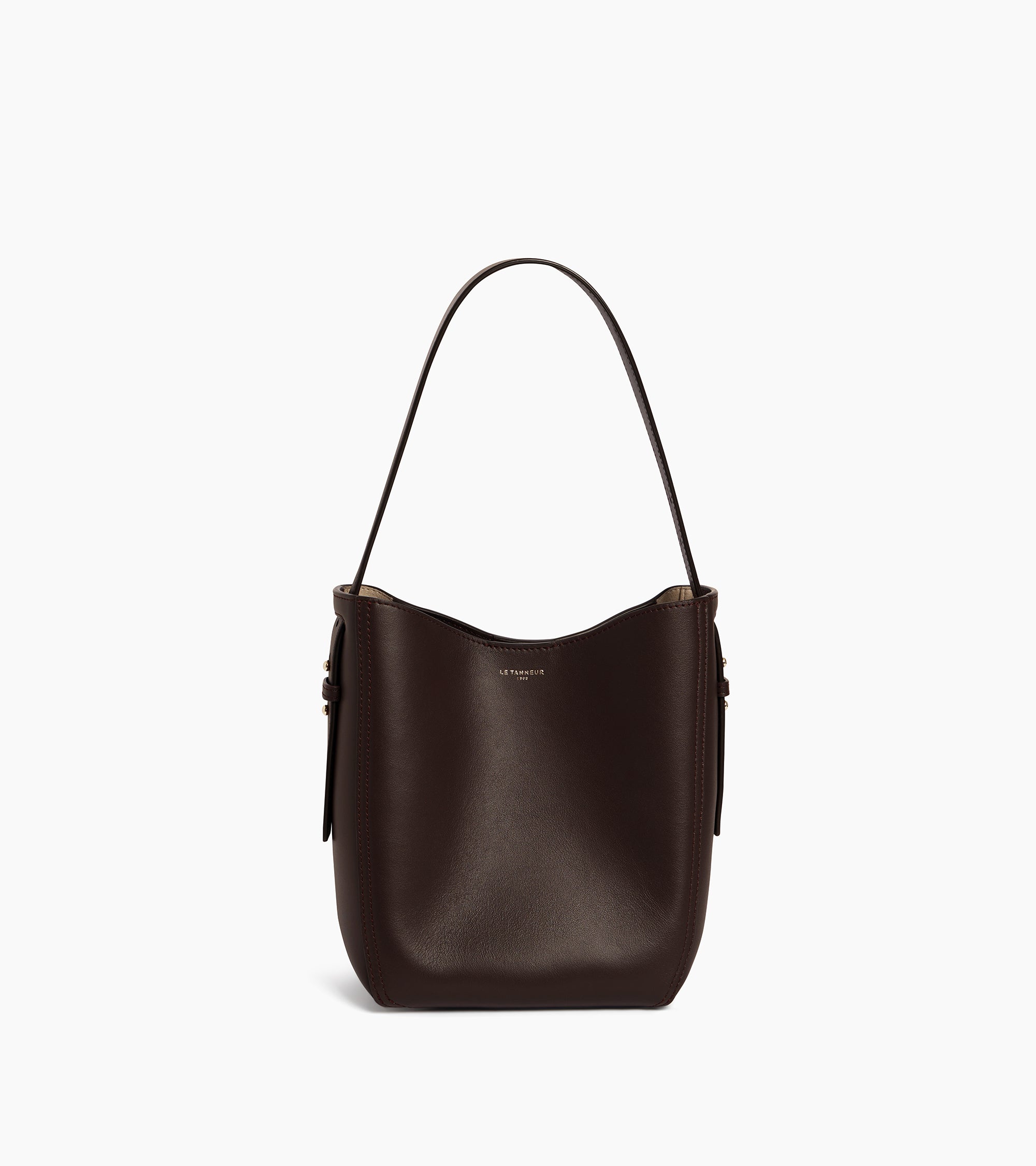 Bolso hobo pequeño modelo Céleste de piel lisa