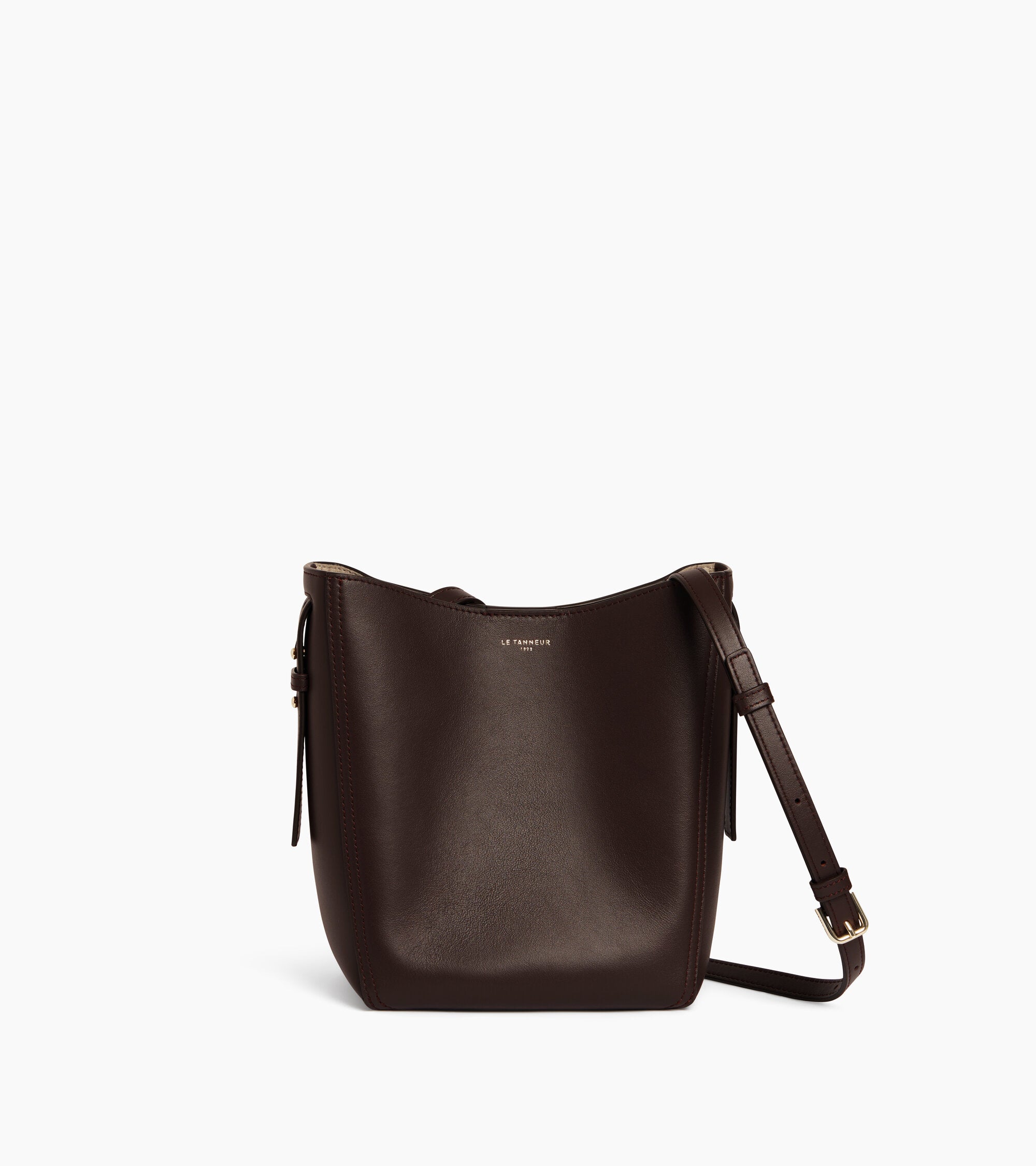 Bolso hobo pequeño modelo Céleste de piel lisa