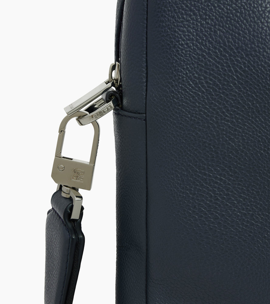 Marceau small 14" briefcase in grained leather