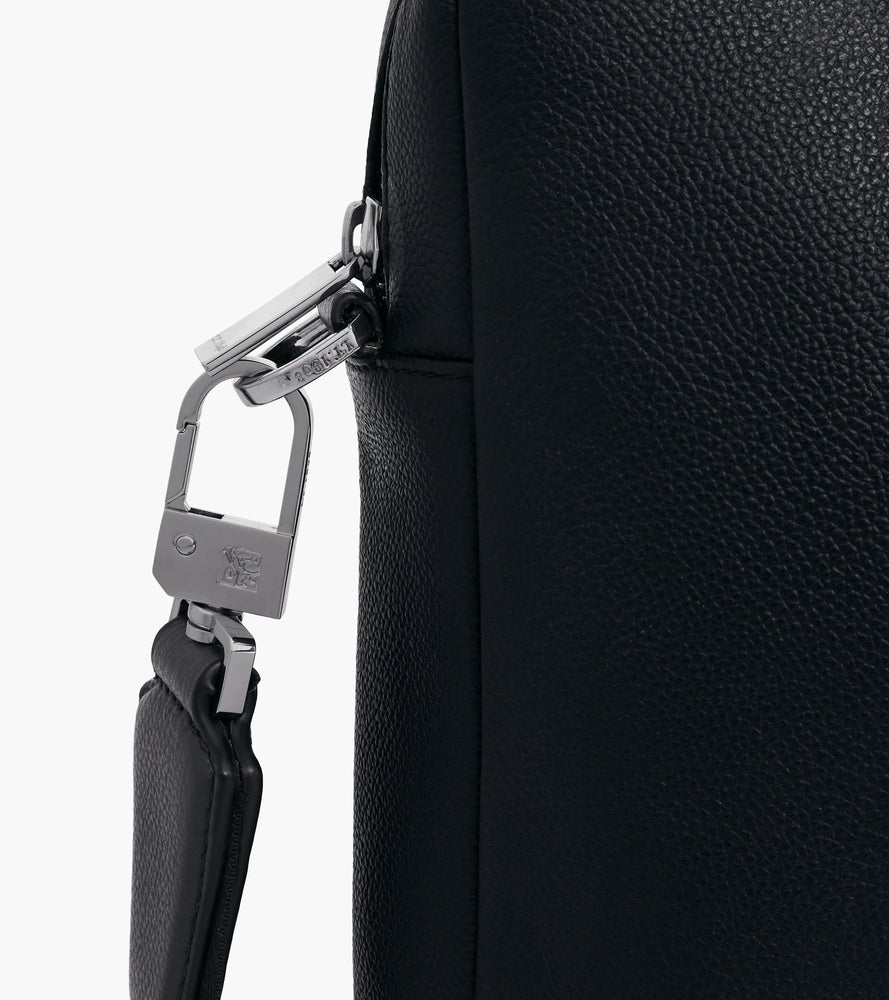 Marceau small 17" briefcase in grained leather