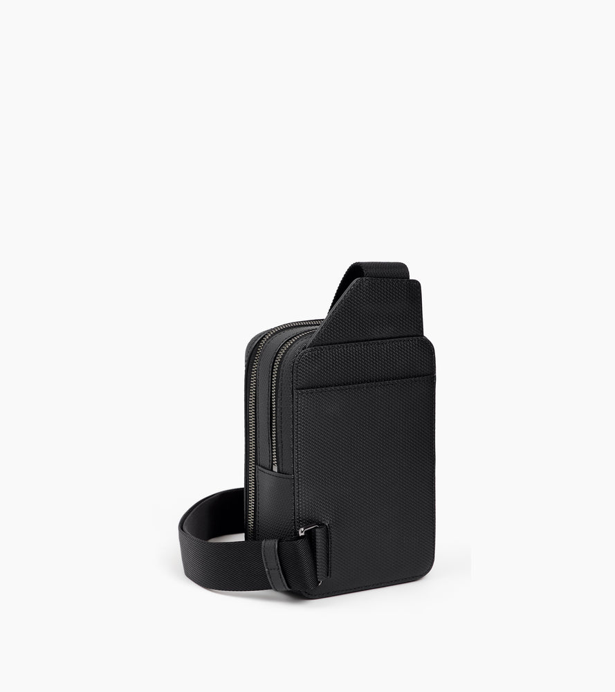 Emile sling bag in grained leather