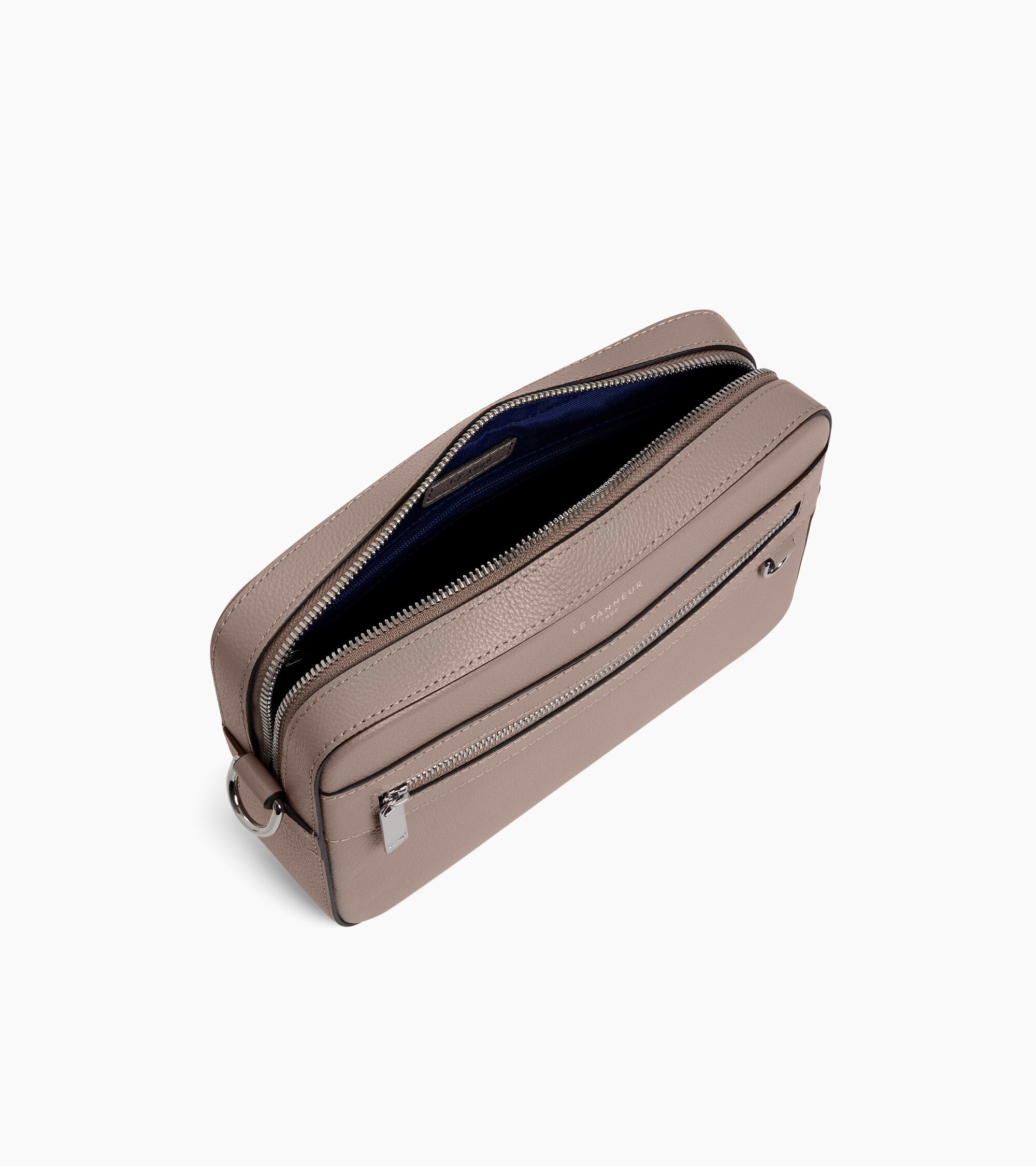 Emile small shoulder bag in grained leather